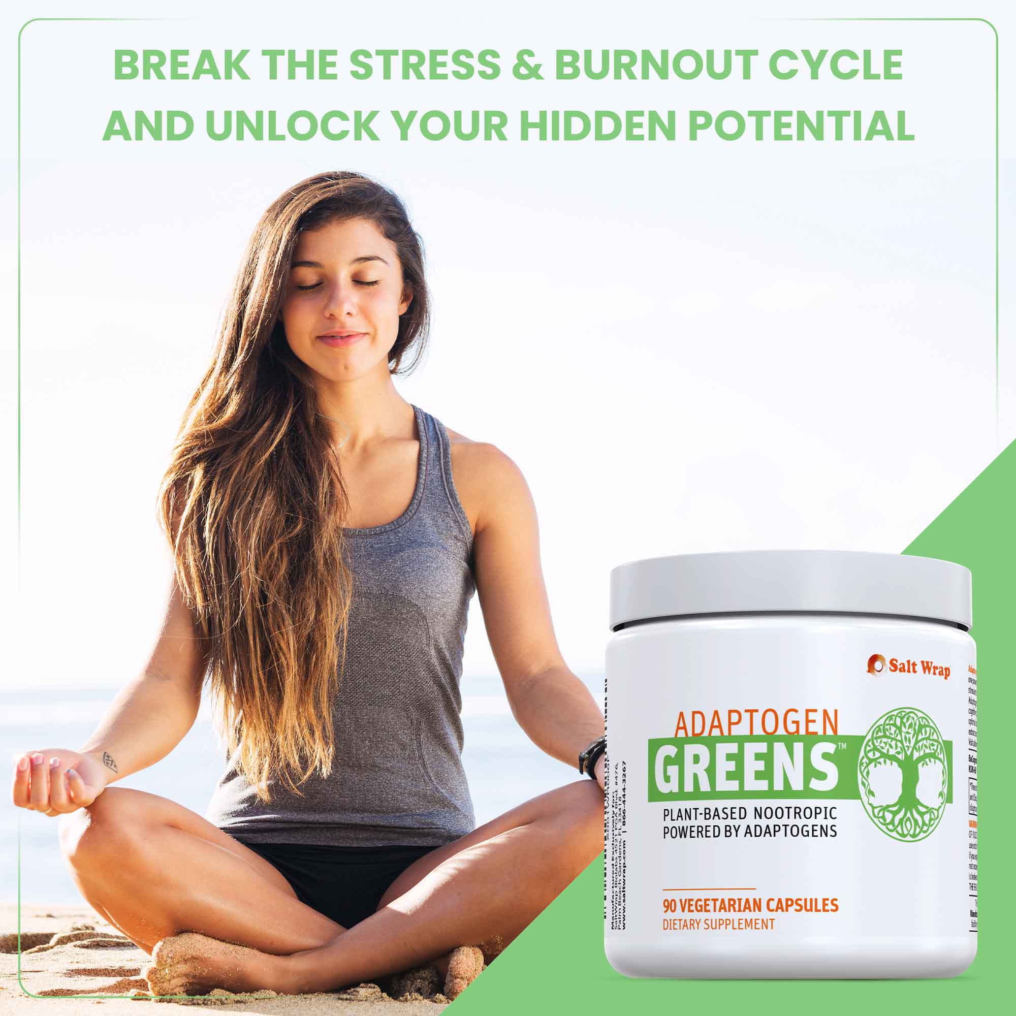 ADAPTOGEN GREENS - Mind-Body Resilience Formula - Image 8