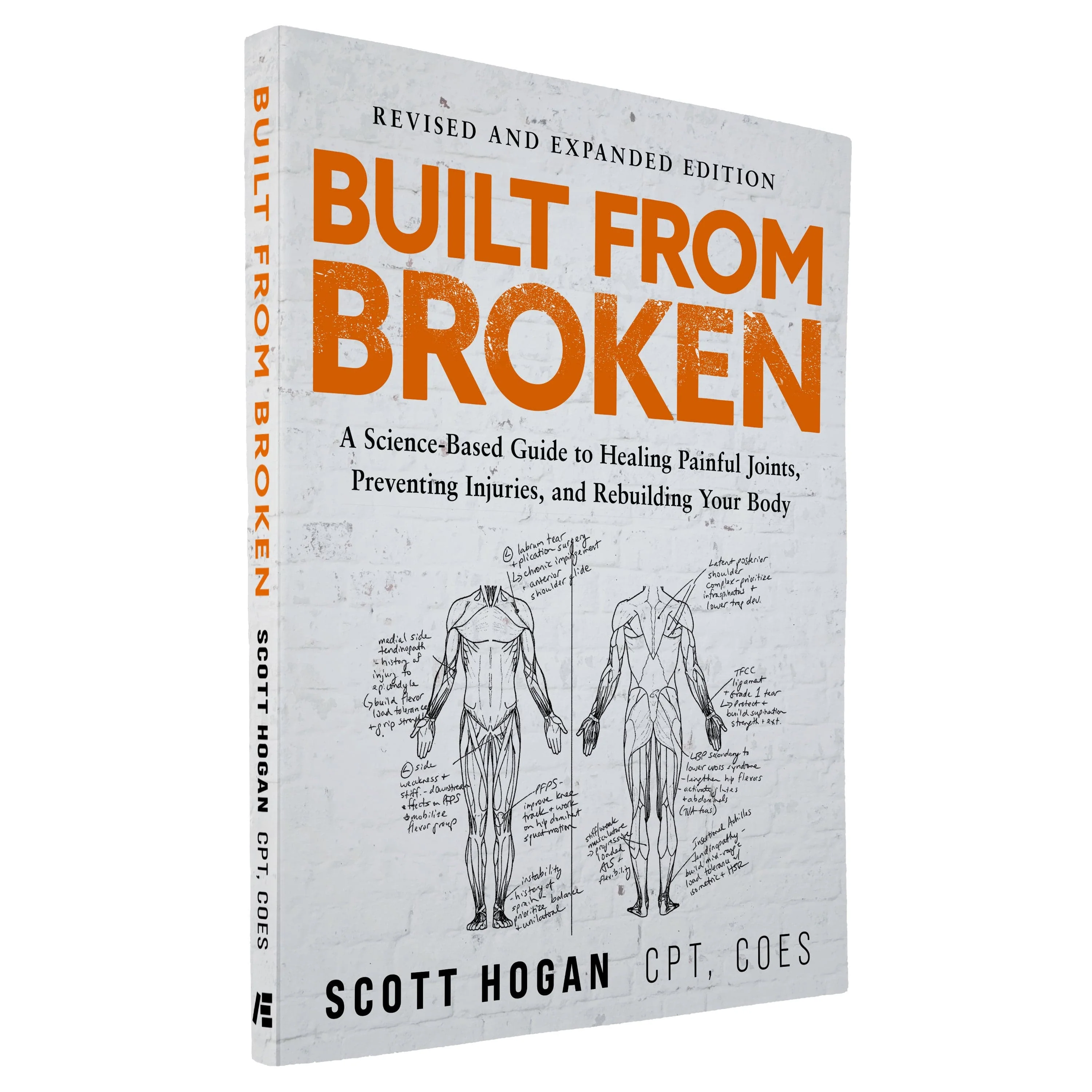 BUILT FROM BROKEN (PAPERBACK) Plus FREE Bonuses: Video Library, Master Class, & Regenerative Therapies Guide