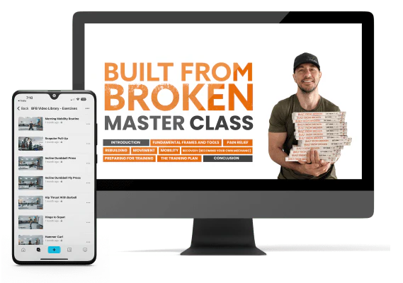 BUILT FROM BROKEN (PAPERBACK) Plus FREE Bonuses: Video Library, Master Class, & Regenerative Therapies Guide - Image 6