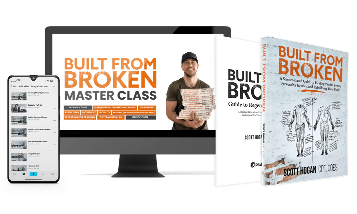 BUILT FROM BROKEN (PAPERBACK) Plus FREE Bonuses: Video Library, Master Class, & Regenerative Therapies Guide - Image 8