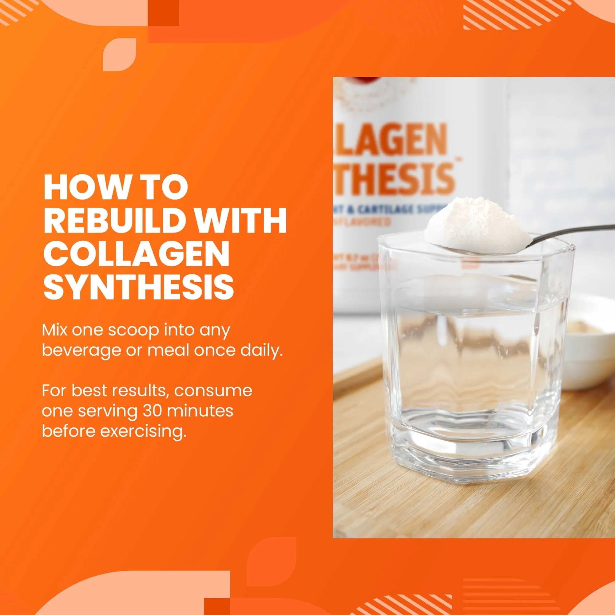 COLLAGEN SYNTHESIS - Collagen Peptides for Tendon, Ligament, & Cartilage Support - Image 10