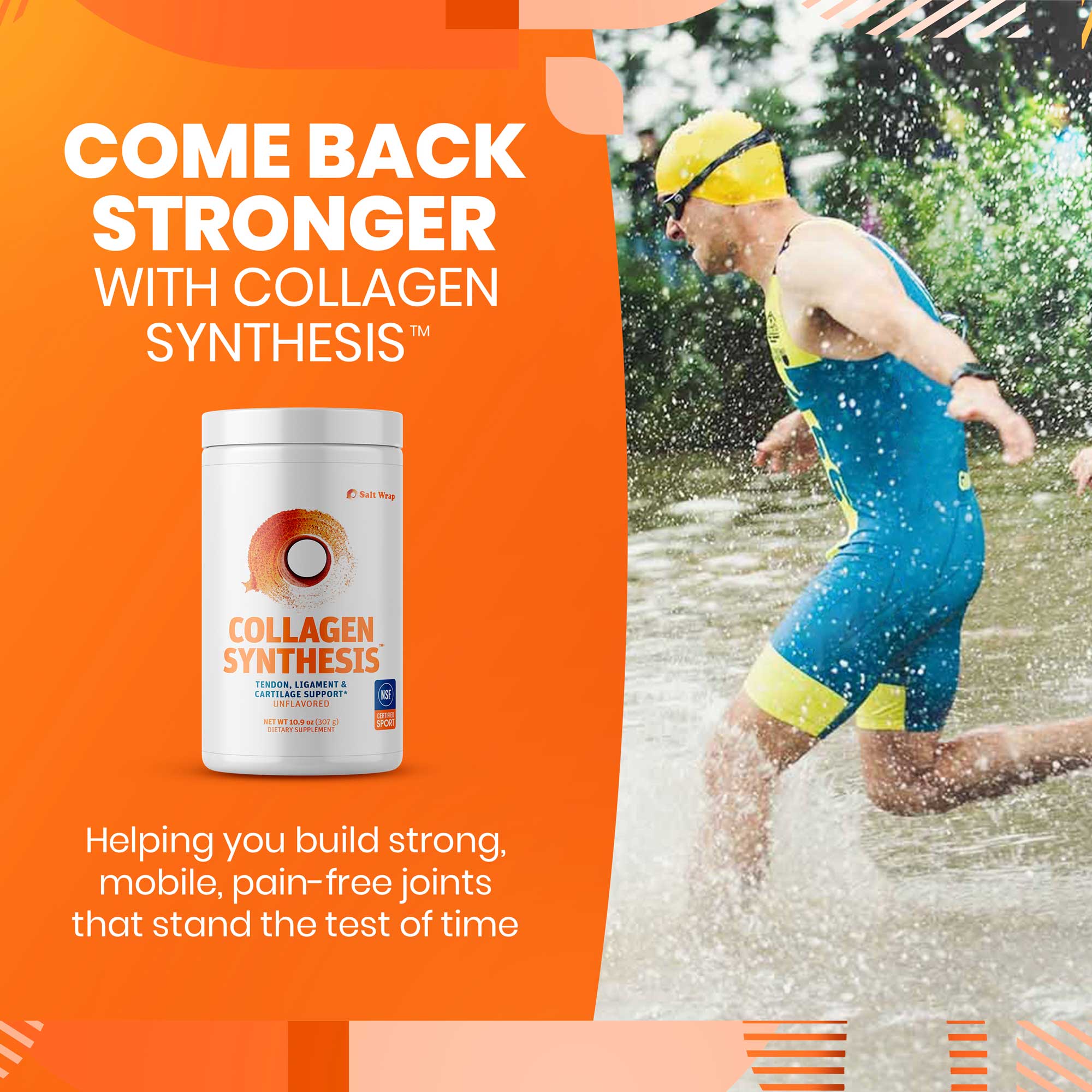 COLLAGEN SYNTHESIS - Collagen Peptides for Tendon, Ligament, & Cartilage Support - Image 9