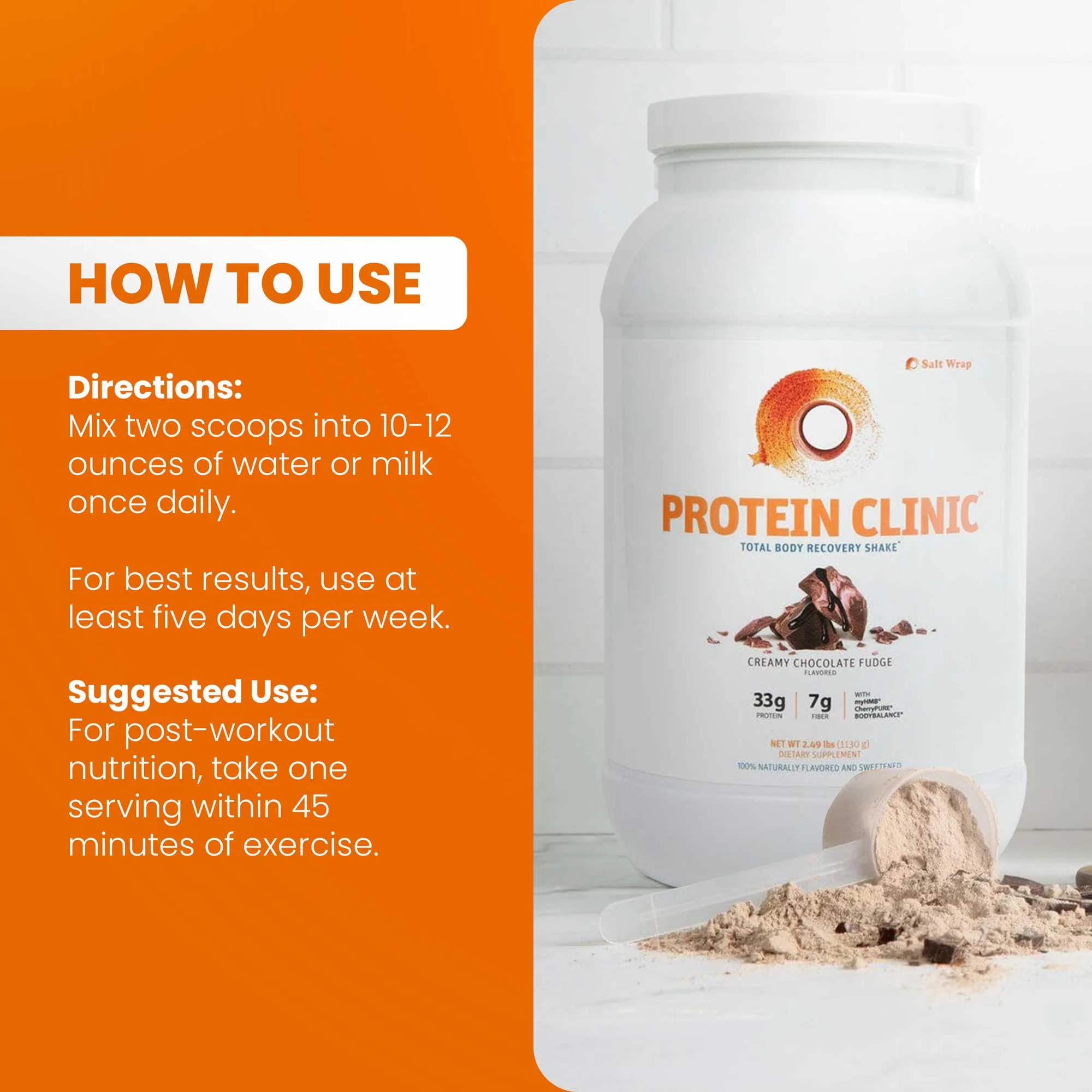PROTEIN CLINIC - Total Body Recovery Shake - Image 9
