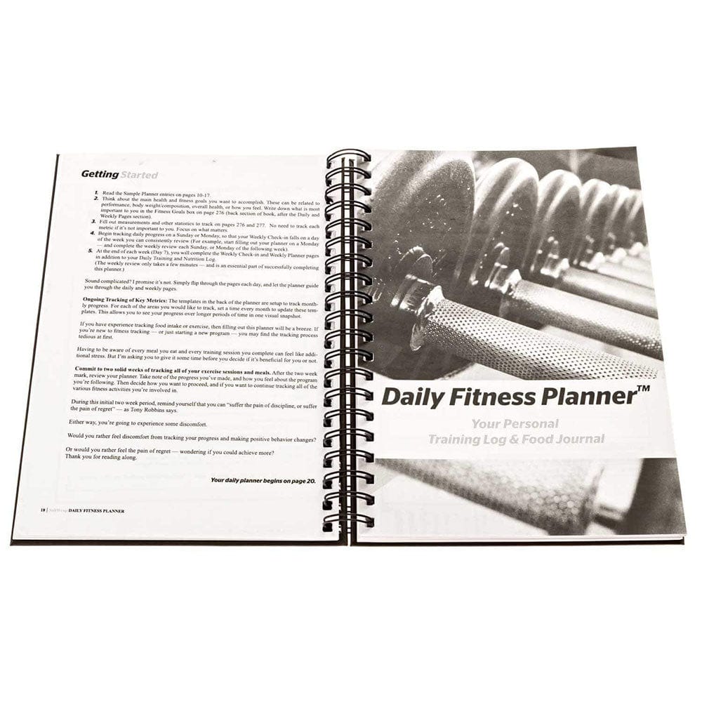 DAILY FITNESS PLANNER - Training Log and Food Journal - Image 5