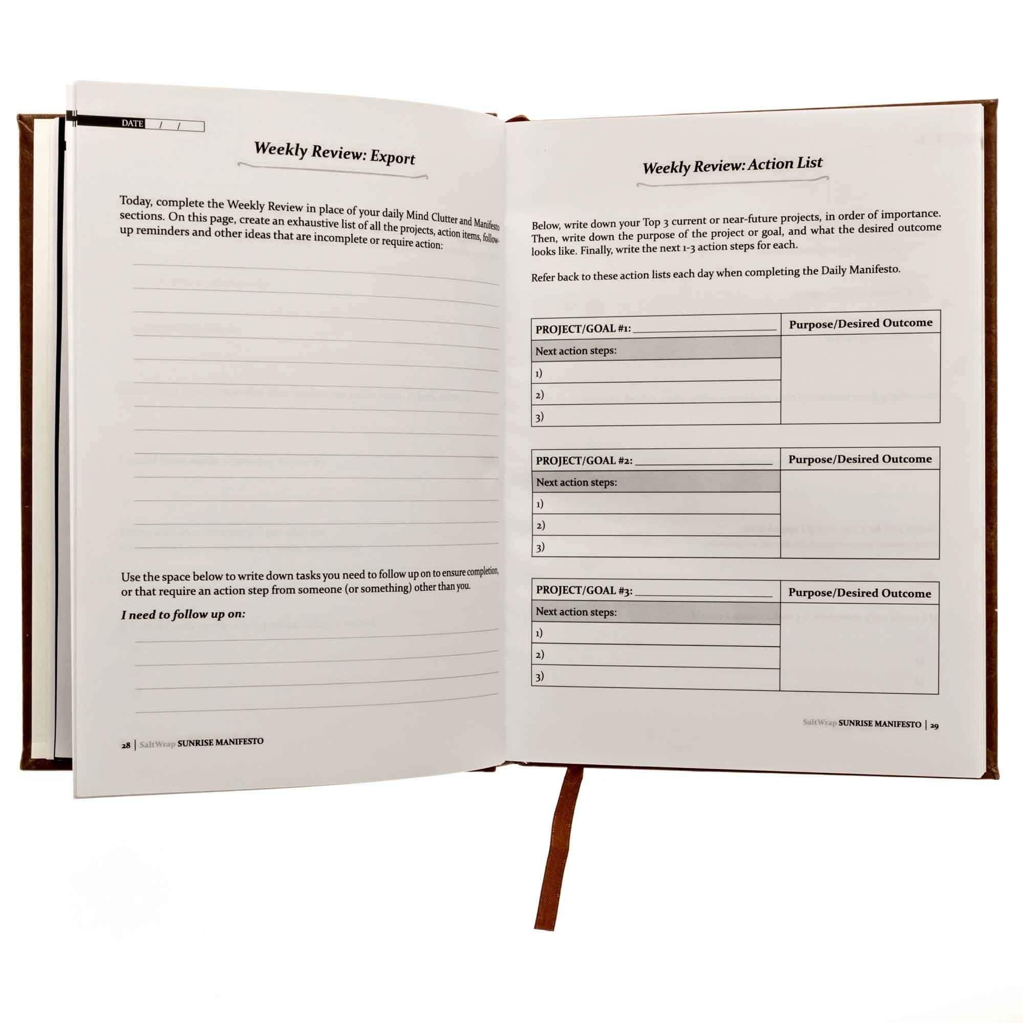 SUNRISE MANIFESTO - Guided Morning Journal - Image 8
